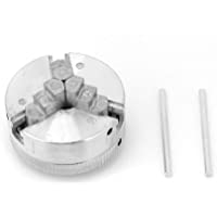 KSTE Platos de Torno- Torno Metal- Z011 de aleación de zinc de 3 garras Chuck Abrazadera Accesorio for Mini metal Torno